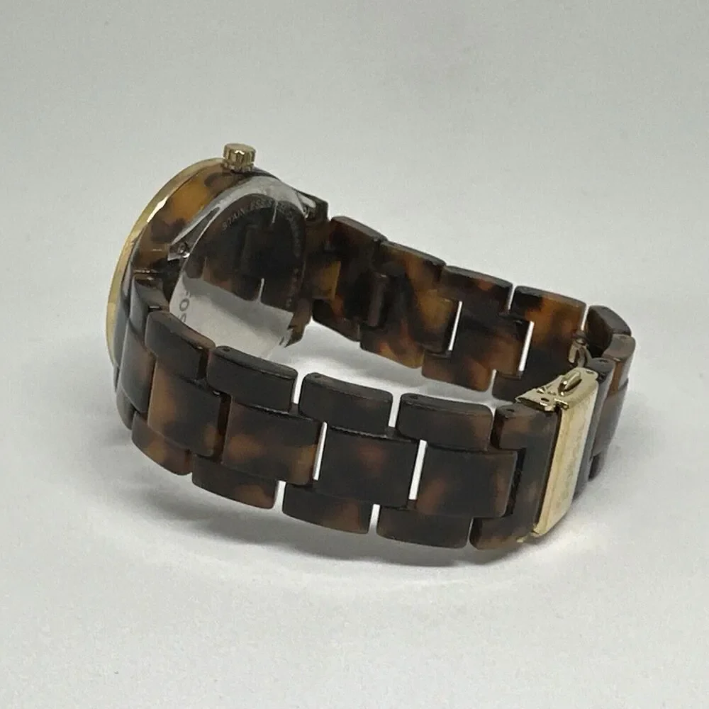 Fossil Stella ES2795 Women's Brown Resin Strap Analog Dial Quartz Watch HME370